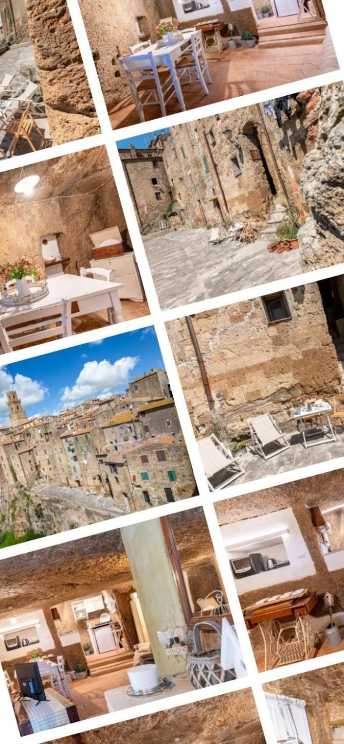 Apartamento Il Nido Sulla Terrazza Pitigliano Habitación foto